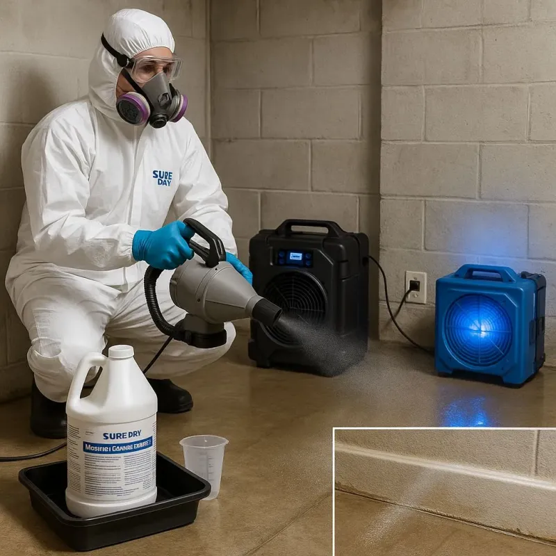 Sanitization and Odor Removal process in Cannelton, IN